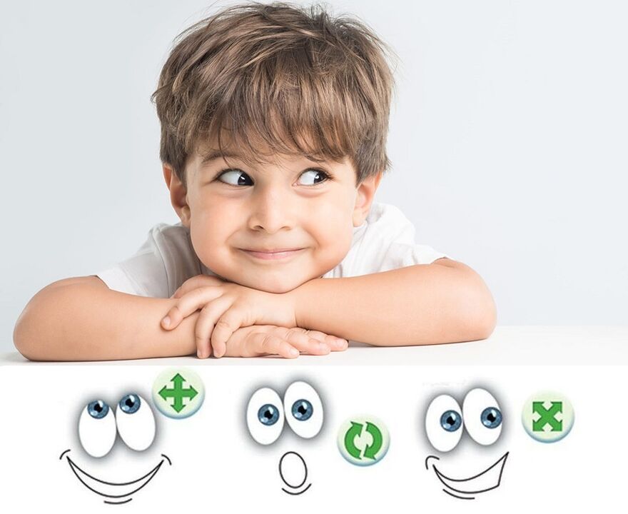 οπτική γυμναστική για παιδιά με προβλήματα όρασης